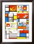 Krazy Mondrian by Pablo Echaurren Limited Edition Pricing Art Print