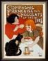 Compagnie Des Chocolats Et Des Thes by Thã©Ophile Alexandre Steinlen Limited Edition Print