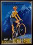 Bicyclette Royal Fabric by Mich (Michel Liebeaux) Limited Edition Print