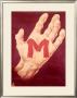 Red M Hand by Frank Mason Limited Edition Print