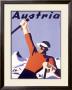 Austria Ski Vacation by Joseph Binder Limited Edition Print