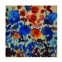 Blue Flowers 2 by Michelle Abrams Limited Edition Pricing Art Print