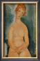 Seated Nude, C.1918 by Amedeo Modigliani Limited Edition Pricing Art Print