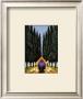 Cypress And Geese by Lowell Herrero Limited Edition Print