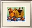 Hounddog Family Picnic by Kourosh Limited Edition Pricing Art Print