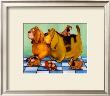 Hounddog Family Picnic by Kourosh Limited Edition Print