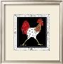 Bandana Rooster I by Debbie Taylor-Kerman Limited Edition Print