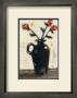 Red Roses In Black Vase I by Norman Wyatt Jr. Limited Edition Pricing Art Print