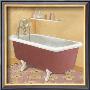 Red Bathtub by Marie Perpinan Limited Edition Print