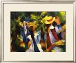 Girls Under The Trees by Auguste Macke Limited Edition Pricing Art Print