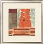 Egg Hunt In Orange I by Erica J. Vess Limited Edition Print