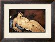 Nude On A Blue Cushion by Amedeo Modigliani Limited Edition Print