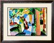 Auf Dem Friedhof by Auguste Macke Limited Edition Pricing Art Print