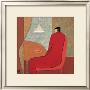 Interior With Seated Figure by Anne Rothenstein Limited Edition Print