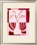 Minimalist Flowers In Pink I by Jennifer Goldberger Limited Edition Pricing Art Print