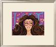 Girl With Purple Glasses by Santiago Poveda Limited Edition Print