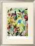 Garden With Blue Tulip by Kim Parker Limited Edition Pricing Art Print