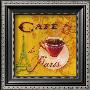 Paris Cafe by Angela Staehling Limited Edition Print