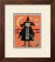 Witch With Broom by Laura Paustenbaugh Limited Edition Print