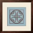 Chocolate And Blue Ironwork Iv by Chariklia Zarris Limited Edition Pricing Art Print