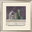 Orthensias Et Fond Violet by Vã©Ronique Didier-Laurent Limited Edition Print