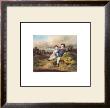 Children Fishing In A Brool by August Xaver Karl Von Pettenkofen Limited Edition Print