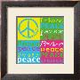 Peace Squares by Louise Carey Limited Edition Pricing Art Print