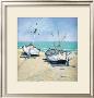 Two Moored Boats by Jane Hewlett Limited Edition Print