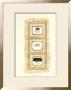 Elongated Wine Labels I by Deborah Bookman Limited Edition Print