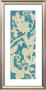 Linen Silhouette On Teal Ii by Chariklia Zarris Limited Edition Pricing Art Print