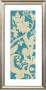 Linen Silhouette On Teal Ii by Chariklia Zarris Limited Edition Print