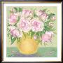 Yellow Vase Peonies Ii by Patricia Roberts Limited Edition Pricing Art Print