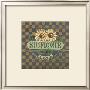 Sunflower Seeds Checkers by Susan Clickner Limited Edition Print