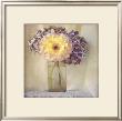 Dahlia With Hydrangeas I by Sally Wetherby Limited Edition Print