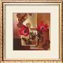 Red Tulip Collage by T. C. Chiu Limited Edition Pricing Art Print