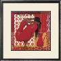Kneeling In Scarlet Dress Ii by Mireille Turcot Limited Edition Print