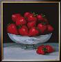 Strawberry Bowl by Simon Steele Limited Edition Pricing Art Print