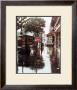 Sidewalk In Rain by Zeny Cieslikowski Limited Edition Pricing Art Print