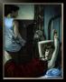 Tenement Apartment, Blue Bedroom by Richie Fahey Limited Edition Print