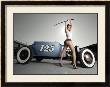 Hot Rod Samurai Pin-Up Girl by David Perry Limited Edition Print