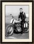 Gold Star Flat Track by Dan Mahoney Limited Edition Pricing Art Print