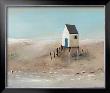 Beach Cabins Ii by Jean Jauneau Limited Edition Pricing Art Print