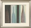 Three Bottles by Ruth Green Limited Edition Pricing Art Print