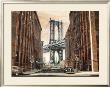 View To The Manhattan Bridge, New York City by Matthew Daniels Limited Edition Pricing Art Print