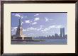 Stand Tall For Freedom-Statue Lib And Wtc by Steve Vidler Limited Edition Print