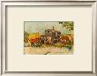 Caravans Encampment Of Gypsies by Vincent Van Gogh Limited Edition Print