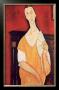 Woman With Fan by Amedeo Modigliani Limited Edition Print