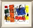 Deux Femmes Tenant Des Fleurs by Fernand Leger Limited Edition Print