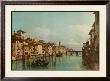 The River Arno With Ponte Santa Trinita, Florence by Bernardo Bellotto Limited Edition Pricing Art Print