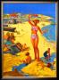 Mablethorpe And Sutton-On-Sea, Br Poster, Circa 1950S by Jack Merriott Limited Edition Pricing Art Print